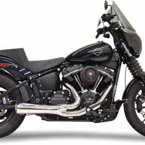 2-into-1 Ripper Short Exhaust System - Chrome - 49-State