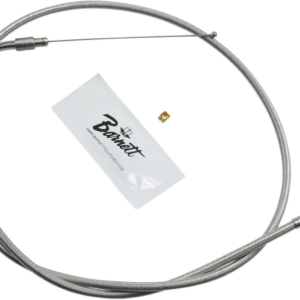 Stainless Steel Throttle Cable - +6" - '01-'15 Softail