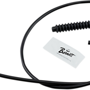 High-Efficiency Black Vinyl Clutch Cable - +6" Size