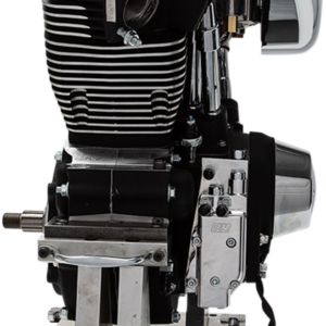 V80R Series Engine - Black - Custom Chassis | Evolution Big Twin