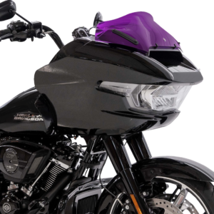Kolor Flare® Windshield - 8" - Purple - '23-'25 FLTRX
