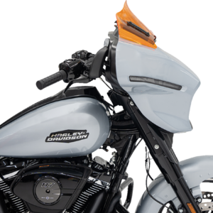 Kolor Flare® Windshield - 8" - Orange - '23-'25 FLHX