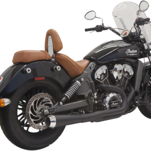 2:1 Exhaust - Black - Short - Scout