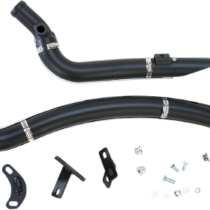 Sweeper Exhaust - Black/Chrome