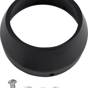 Optional Slash-Cut End Cap - Black