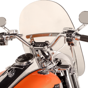 Handlebar Risers - Pull Back - 6-1/2" - Chrome