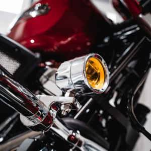 Fog Light - Chrome - Yellow Lens