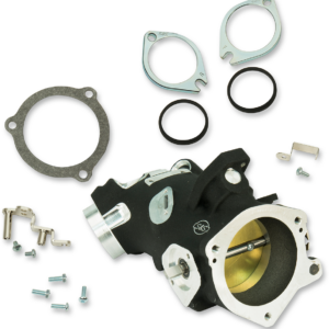 Throttle Hog Cable Operated Throttle Body Kit - Black - 58 mm - 117" Engine