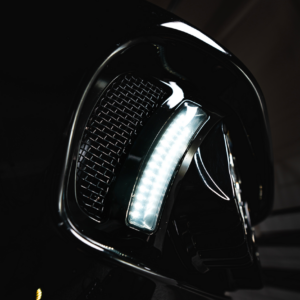 LED Vent Insert - Amber/White - Black w/ Black Mesh