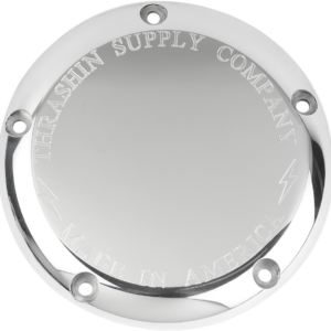 Derby Cover Includes Gasket - Classic - Chrome - 5 Hole