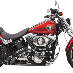 Sweeper Exhaust - Chrome/Black