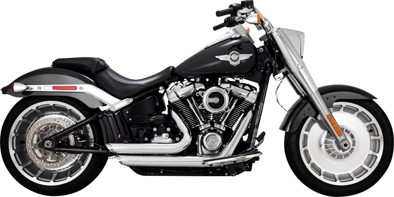 Shortshots Staggered Exhaust System - Chrome