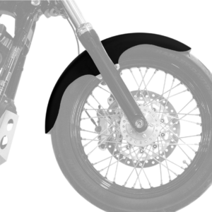 Klub Front Fender - Black - 19" - HD Softail