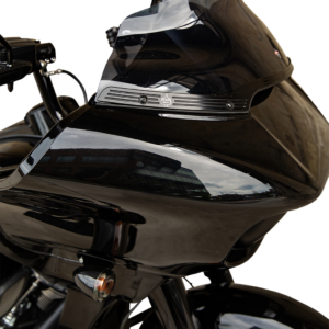 Flare® Windshield Trim - Logo - Black w/ Contrast Logo - '15-'25 FLTR