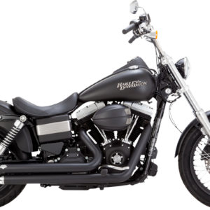 Big Shots Staggered Exhaust System - Black