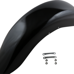 Benchmark Front Fender - Black - 16"-19" - HD Softail/Touring