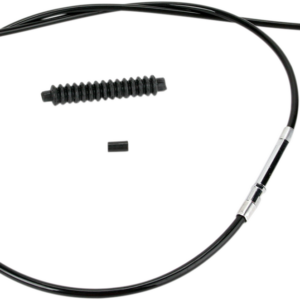 High-Efficiency Black Vinyl Clutch Cable - +6" Size