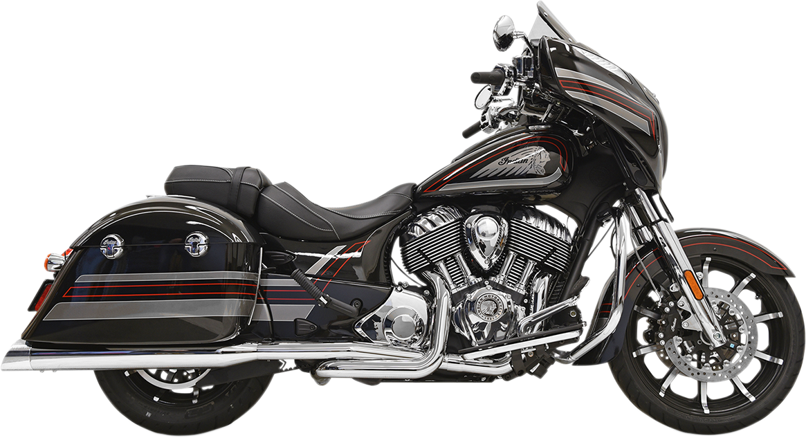 True Dual Exhaust - Chrome