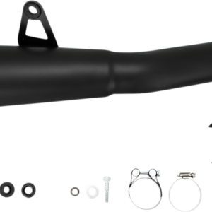 Upsweep Slip-On Muffler - Black - Rebel 1100