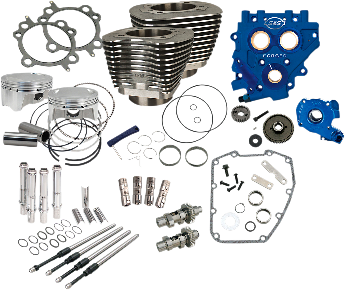 110" Power Package Performance Kit - Gear Drive - Black