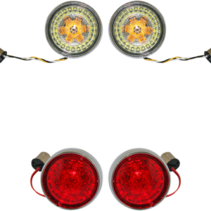 Full Bullet Turn Signal Conversion Kit - Chrome