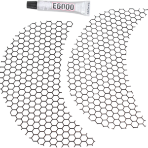 Fairing Vent Screen - Honeycomb - Black - FLTR