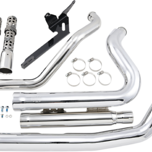 909 Exhaust - Chrome - '07-'13 XL