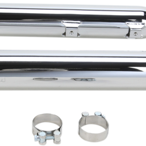 3" RPT Mufflers for '07-'17 Softail - Chrome