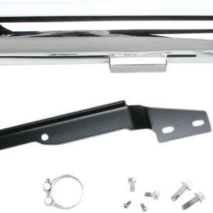 4" Slip-On Muffler - Chrome - '11-'17 Stryker