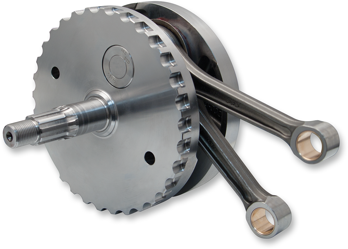 Flywheel Assembly - 4-3/8" - with Sprocket Bearing Race - Twin Cam "B" '99-'06 (except '06 Dyna)