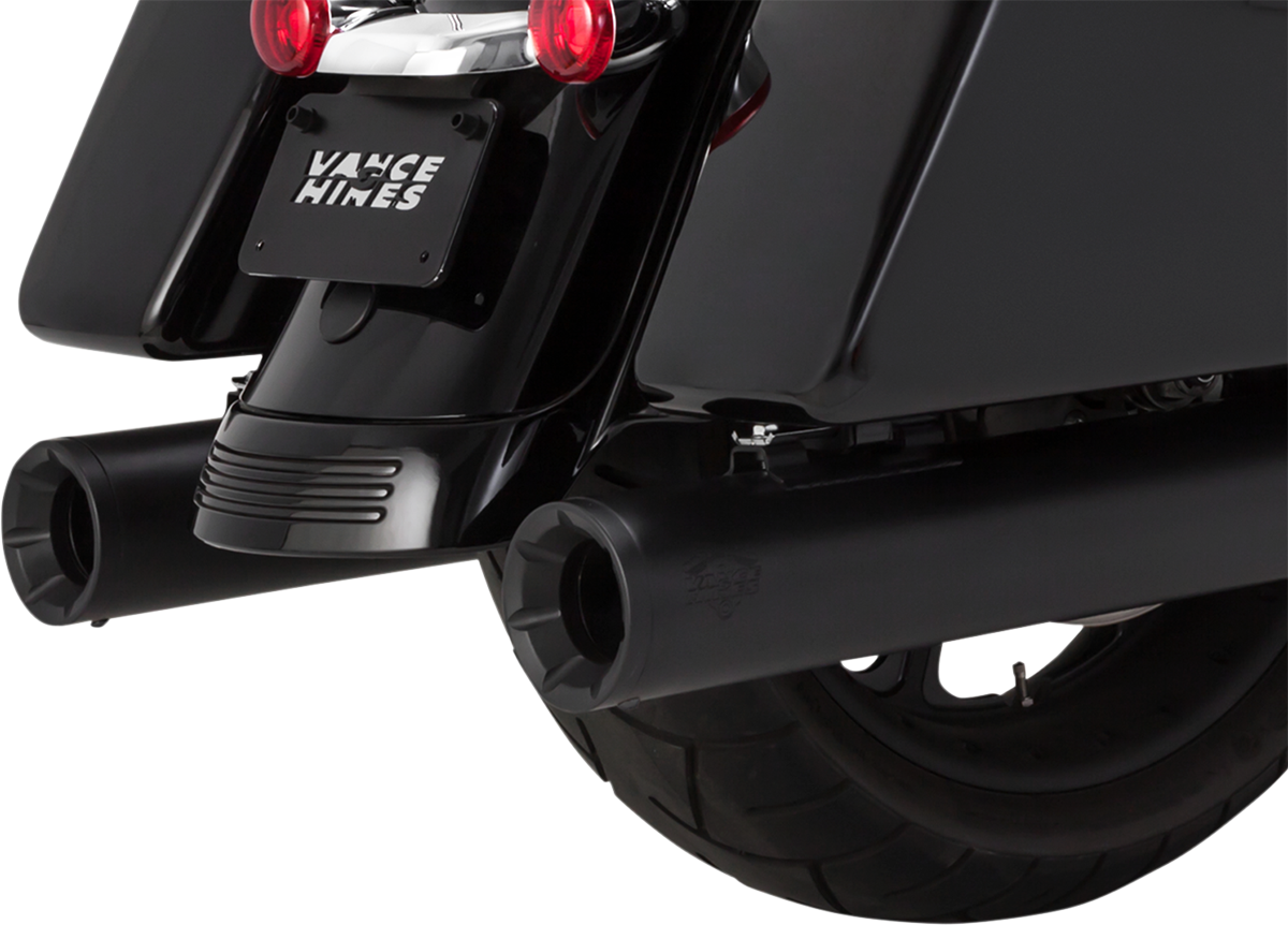 Eliminator 400 Slip-On Mufflers - Matte Black