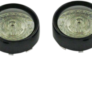 Bullet Turn Signal - JAE CVO - Gloss Black - Smoke Lens