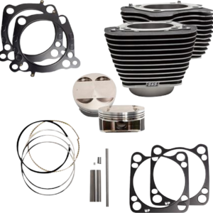 Cylinder Kit - 131" Stroker Cylinder - Wrinkle Black w/Highlights - M8