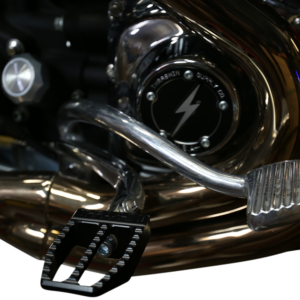 Militant Foot Pegs - Black - Dyna