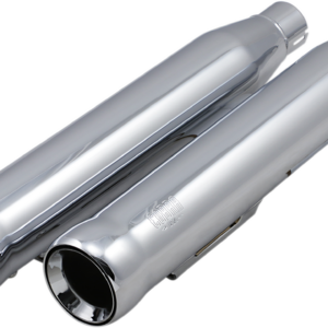 Neighbor Hater Slip-On Mufflers - 3" - '91-'17 Dyna - Chrome