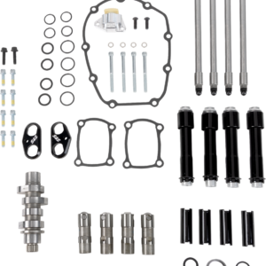 Camshaft Kit - 496 Chain Drive - Black Pushrod Tubes - M8
