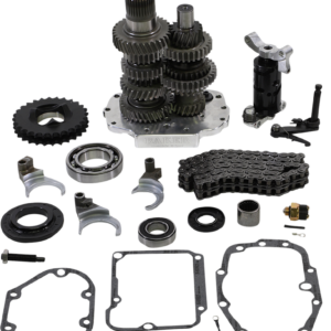 Direct Drive Gear Set - 6-Speed - Polished - '90-'97 Harley-Davidson