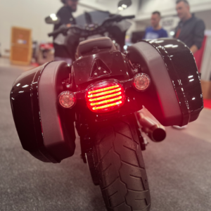 Taillight - with Top License Plate Illumination Window - Smoke