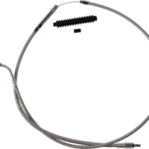 High-Efficiency Stainless Steel Clutch Cable for Harley-Davidson - Standard - '21-'24 FLH