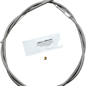 Stainless Steel Throttle Cable - +8" - '02-'07 Touring