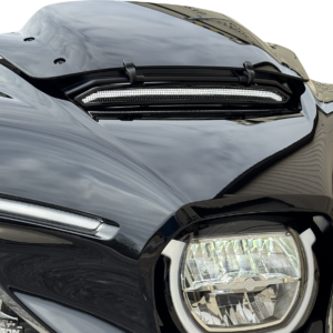 LED Windshield Trim - Sequential Turn Signal - Gloss Black