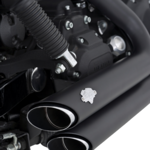 Shortshots Staggered Exhaust System - Matte Black