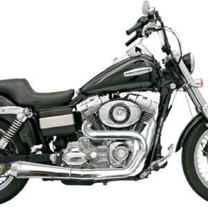 Road Rage 2:1 Exhaust - Chrome - FXD