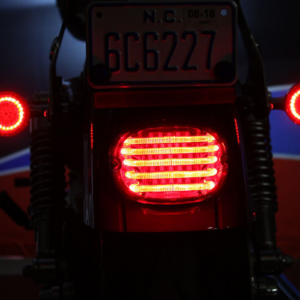 Taillight - without License Plate Illumination Window - Red