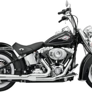 2:1 Exhaust - Chrome - Long - Softail