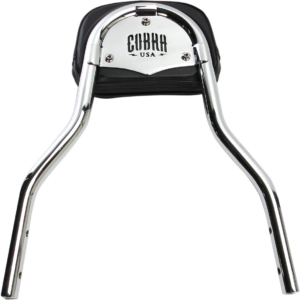 Backrest Kit - 14" - Chrome - Softail