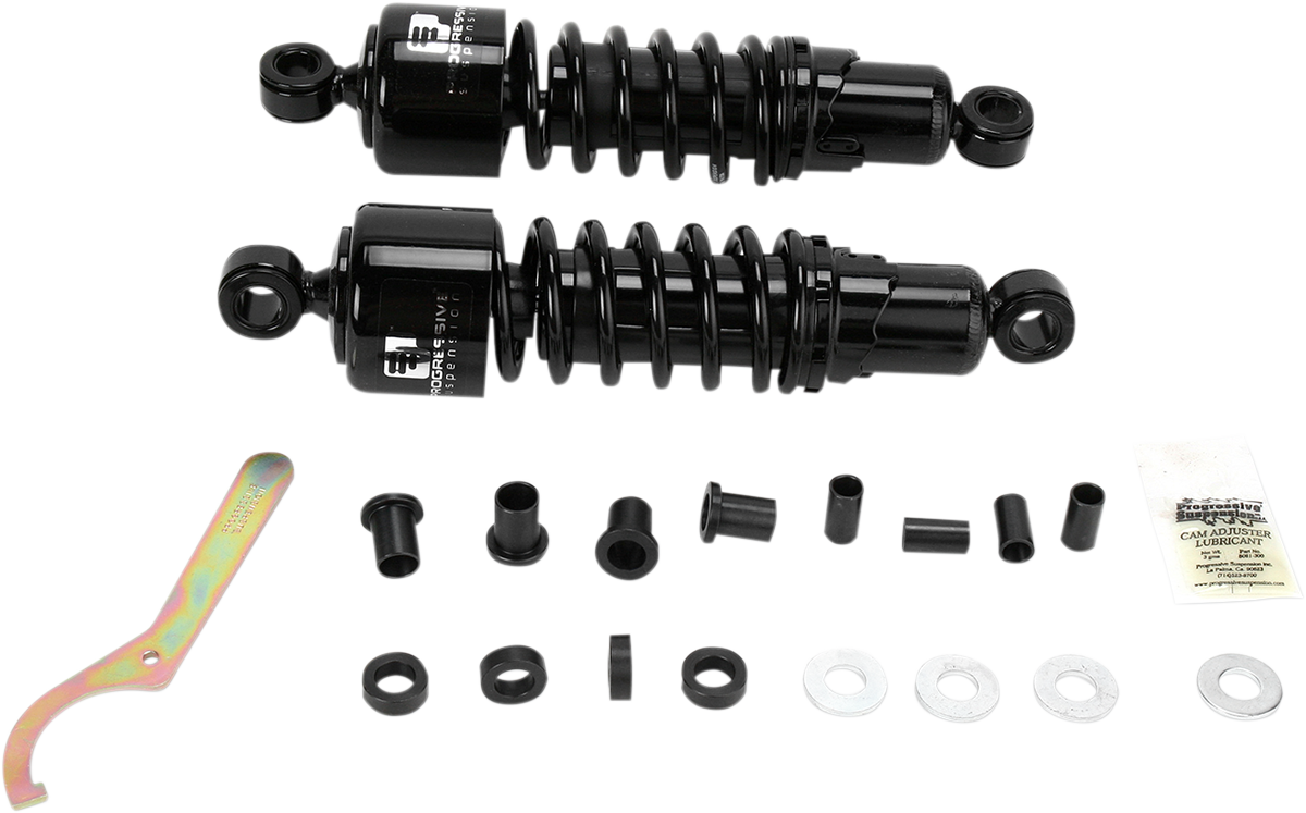412 Series Shock - 11" - Standard - Black - H-D