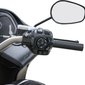 Throttle Tube - Smooth - 1" - Touring TBW - Black