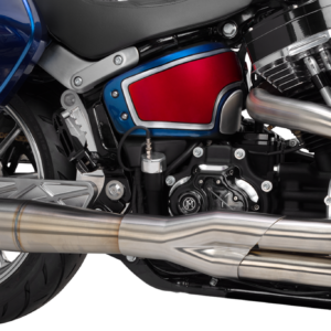 2-into-1 Superstreet Exhaust System - 50 State - M8 Softail - Stainless Steel