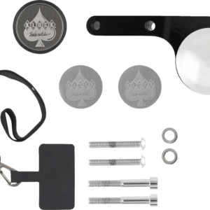 iOmount™ for Indian - Left Perch Mount - Black - Challenger/Pursuit